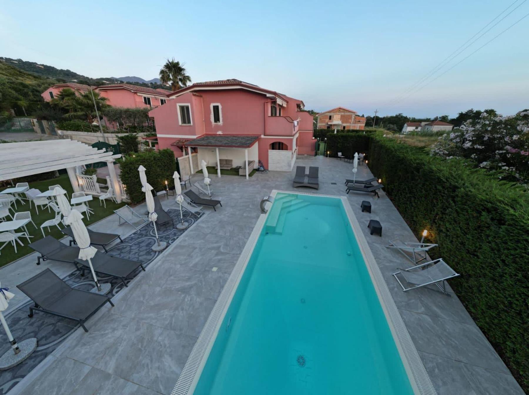 B&B Villa Fabrizia 迪亚曼特 外观 照片